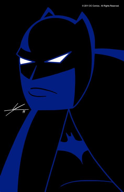 Batman Blue by IAMO76 on DeviantArt