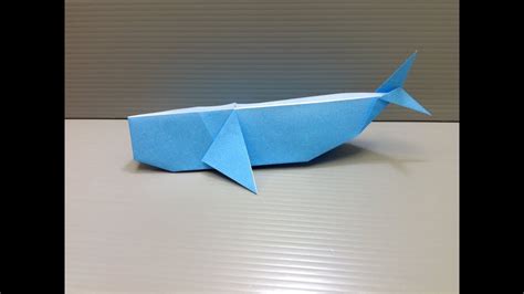 Daily Origami: 119 - Whale - YouTube