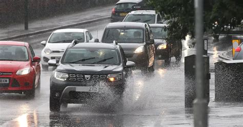 Flood warning issued for Nottingham's Day Brook and River Leen after heavy rain batters area ...