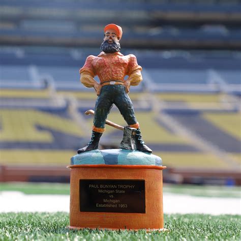 Paul Bunyan Trophy - Michigan State – Rivalry Trophy