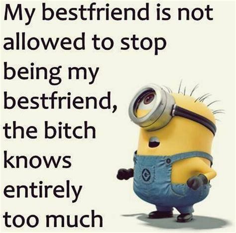 My Bestfriend Is Not Allowed To Stop Being My Best Friend | Minions ...