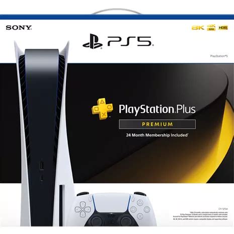 Sony PlayStation 5 with 24 Months of PlayStation Plus Premium Subscription Bundle | Shop Now