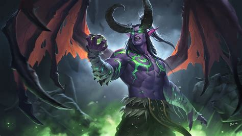 Illidan Stormrage 伊利丹·怒风（2009-2017）, 木讷的王某 WHB on ArtStation at https ...