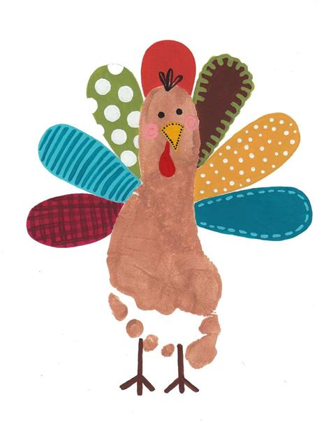 Printable Turkey Feet