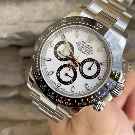 Daytona Watch Rolex Cosmograph White & Black Ceramic Review – Raymond Lee Jewelers