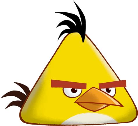 Chuck - Chuck Angry Birds Toons Clipart - Full Size Clipart (#5691367 ...