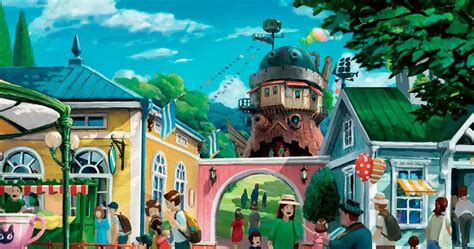 Studio Ghibli Reveals The Complete Map Of Its Theme Park - Bullfrag