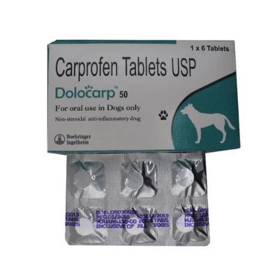 Dolocarp 50 mg 100 mg Tablets – The Veterinary Medicine