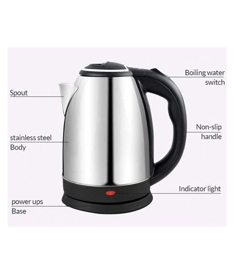 IKON'S MAGIC PLUS MP-0780 1.8 Liter 1500 Watt Stainless Steel Electric Kettle Price in India ...