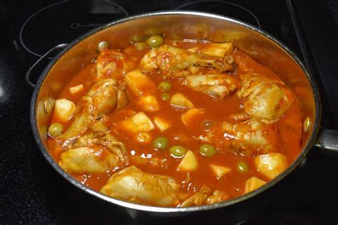 Fricase de pollo (chicken fricassee) is a traditional Cuban dish. Made ...