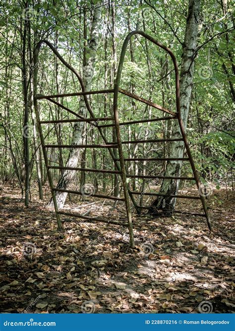 Abandoned Playground in Chernobyl Exclusion Zone, Ukraine Stock Photo - Image of disaster, zone ...