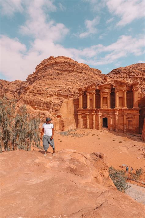 Visiting The Monastery In The Mountains At Petra, Jordan | Petra travel, Jordan travel, Petra jordan