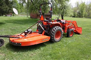 2013 Kubota L3800 Tractor Front End Loader Brush Hog New | eBay