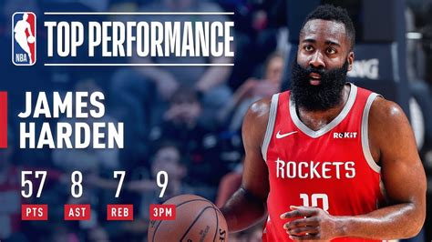 James Harden Drops 57 POINTS In Memphis | March 20, 2019 - YouTube