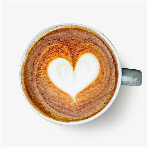 Coffee latte art isolated image | Premium Photo - rawpixel