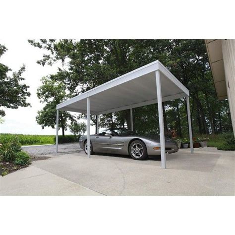 Arrow 10x20 Steel Carport Kit (CP1020) | Carport patio, Patio, Steel ...