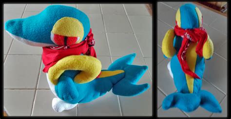 Shiny Sergeant/Snivy plush by MirageFalcon on DeviantArt