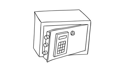 How to Draw a Safe - YouTube