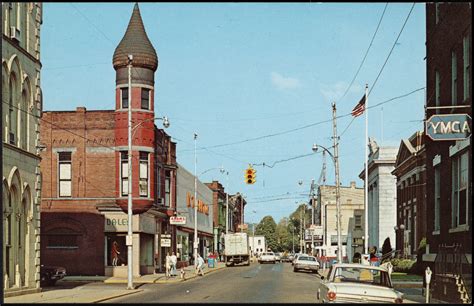 Part of shopping area of Titusville, Pa. - Digital Commonwealth