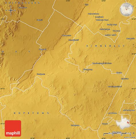 Physical Map of HERBERT