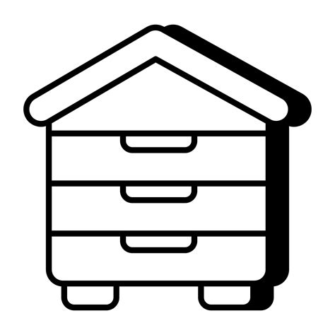 Perfect design icon of apiary 23647349 Vector Art at Vecteezy