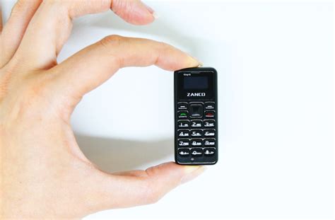 The world's smallest cell phone is so tiny you might accidentally ...