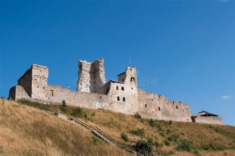 Medieval Castle in Rakvere, Estonia Stock Image - Image of europe ...