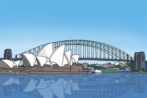 Sydney Opera House Drawing