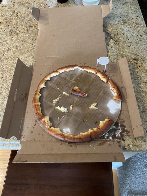 My friend just ate a pizza : r/mildlyinfuriating