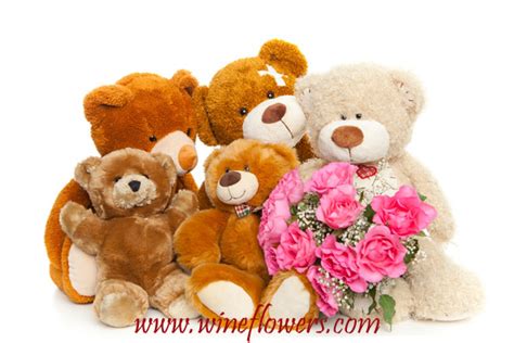 Flowers and teddy bears! if you need affection ... – Consegna fiori a ...