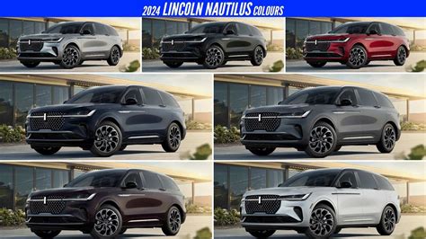 2024 Lincoln Nautilus Reserve - All Color Options - Images | AUTOBICS - YouTube