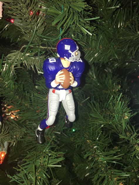 GOAT Christmas Ornament : r/NYGiants