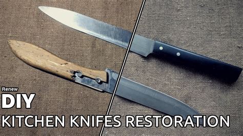 Old Kitchen Knives Restoration - YouTube