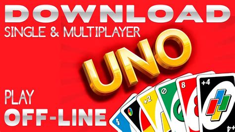 UNO classic game para android single and multiplayer - YouTube