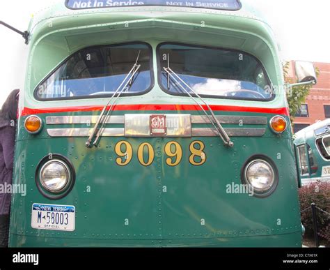 New York Transit Museum bus Stock Photo - Alamy