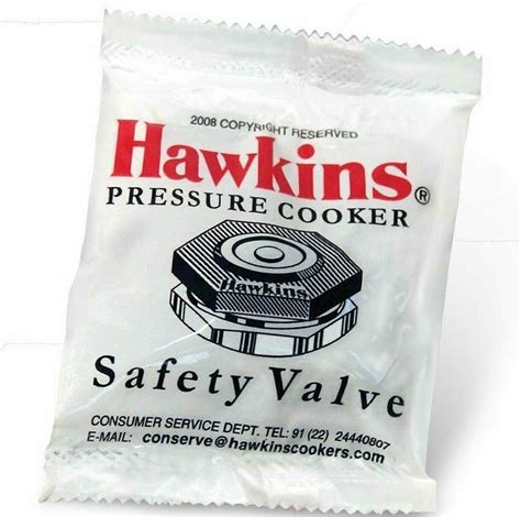 Hawkins Cooker Spare Parts Set- Gasket(A10-09 / BG1), Whistle & Safety ...