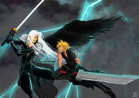 Cloud vs Sephiroth Wallpaper - WallpaperSafari