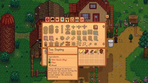 Stardew Valley Tea Sapling: Where to Plant & How to Use - Twinfinite