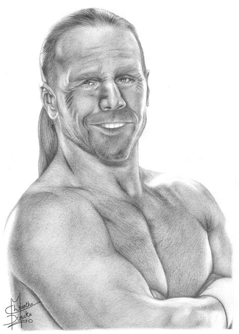 WWE HOF HBK Pencil Drawing by Chirantha on DeviantArt