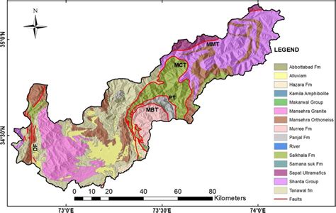 Mansehra District Map