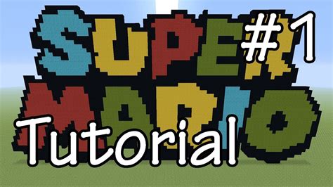 Pixel Art Super Mario Logo Tutorial #1 || PixelArtTutorials - YouTube