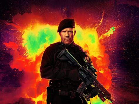 Wallpaper jason statham as lee christmas, the expendables 4, 2023 movie ...