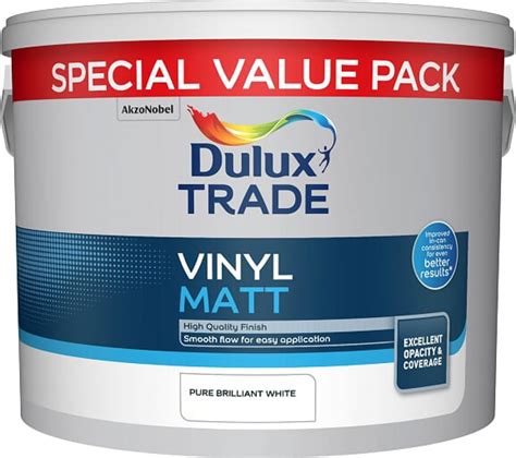 Dulux Trade Paint Vinyl Matt Pbw 7.5 Ltr | N&C Tiles and Bathrooms