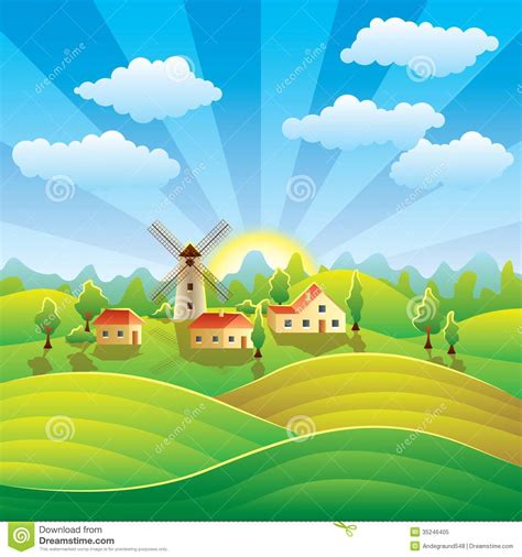 Rural area clipart - Clipground