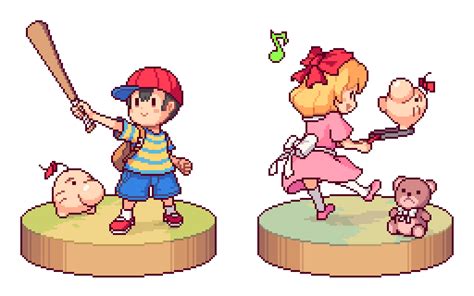 Earthbound pixel art | Mother games, Pixel art, Mother art