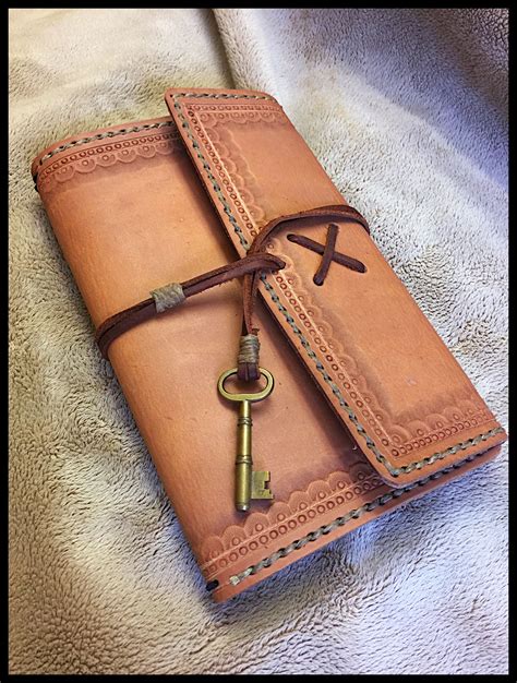 Custom Leather Journal Cover by John Black | Custom leather journal ...