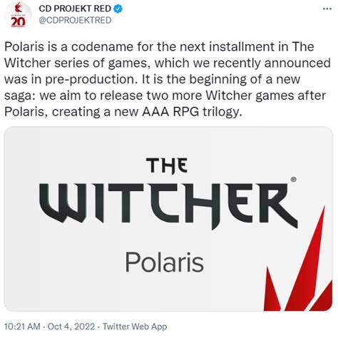 CD Projekt Red Reveals Several New Witcher And Cyberpunk 2077 Games ...