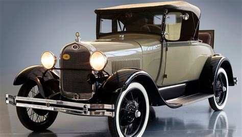 Ford A 1929: O modelo A de Henry Ford foi algo revolucionário ...