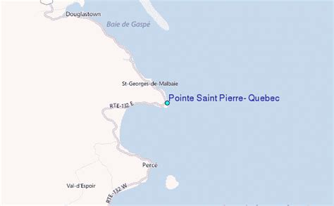 Pointe Saint Pierre, Quebec Tide Station Location Guide