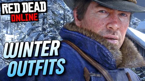 WINTER OUTFITS in Red Dead Online (The Best Cold Weather Outfits) RDR2 - YouTube